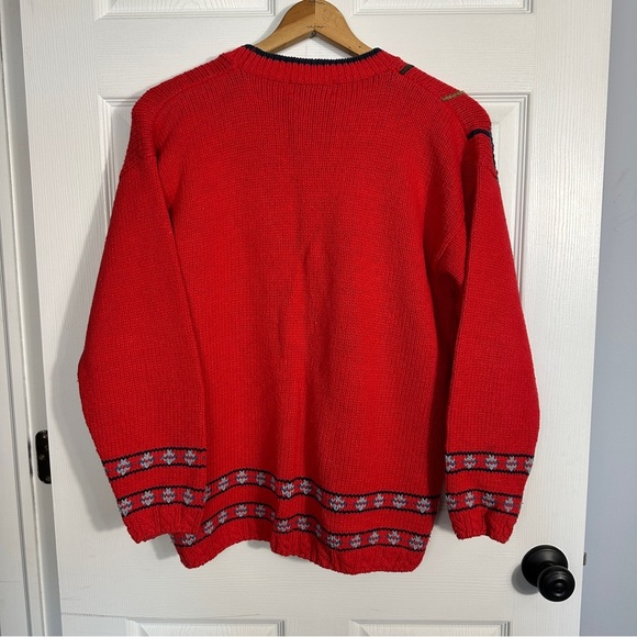 No Limit Christmas sweater, no size, ugly sweater, vintage, snowman, candy canes - Picture 12 of 13